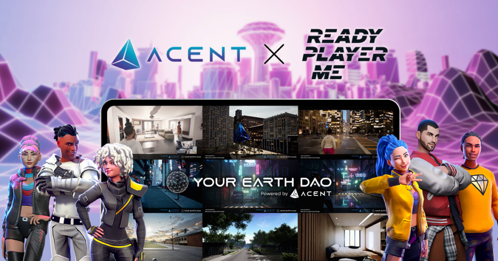 Featured image for REady Player Me and Acent